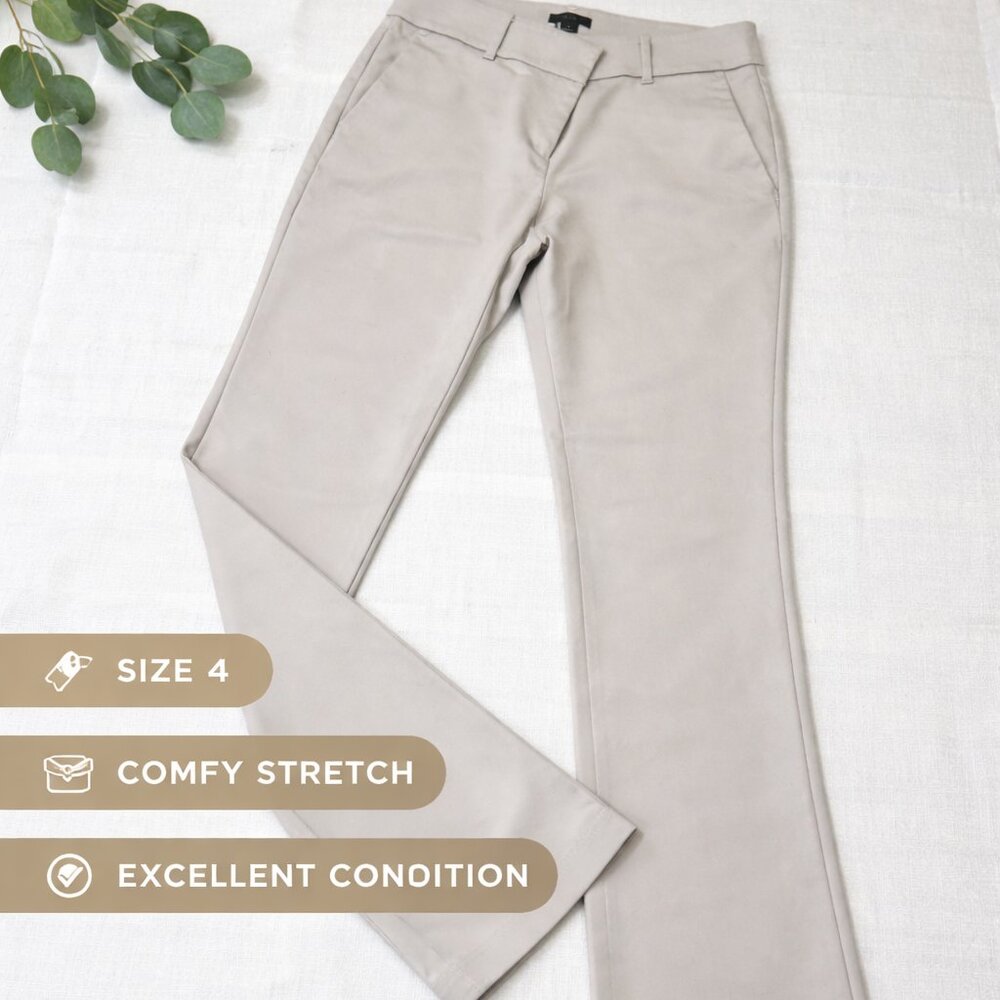 SOLD - Ann Taylor Factory Women Dress Pants - Size 4 - Beige Gray